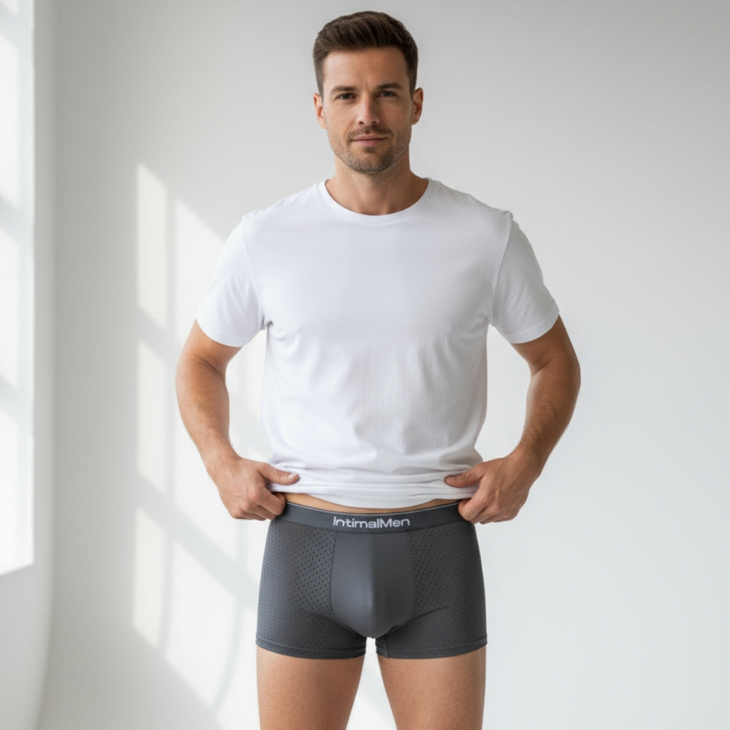 5ER-PACK BOXERSHORTS AUS BAMBUSFASER