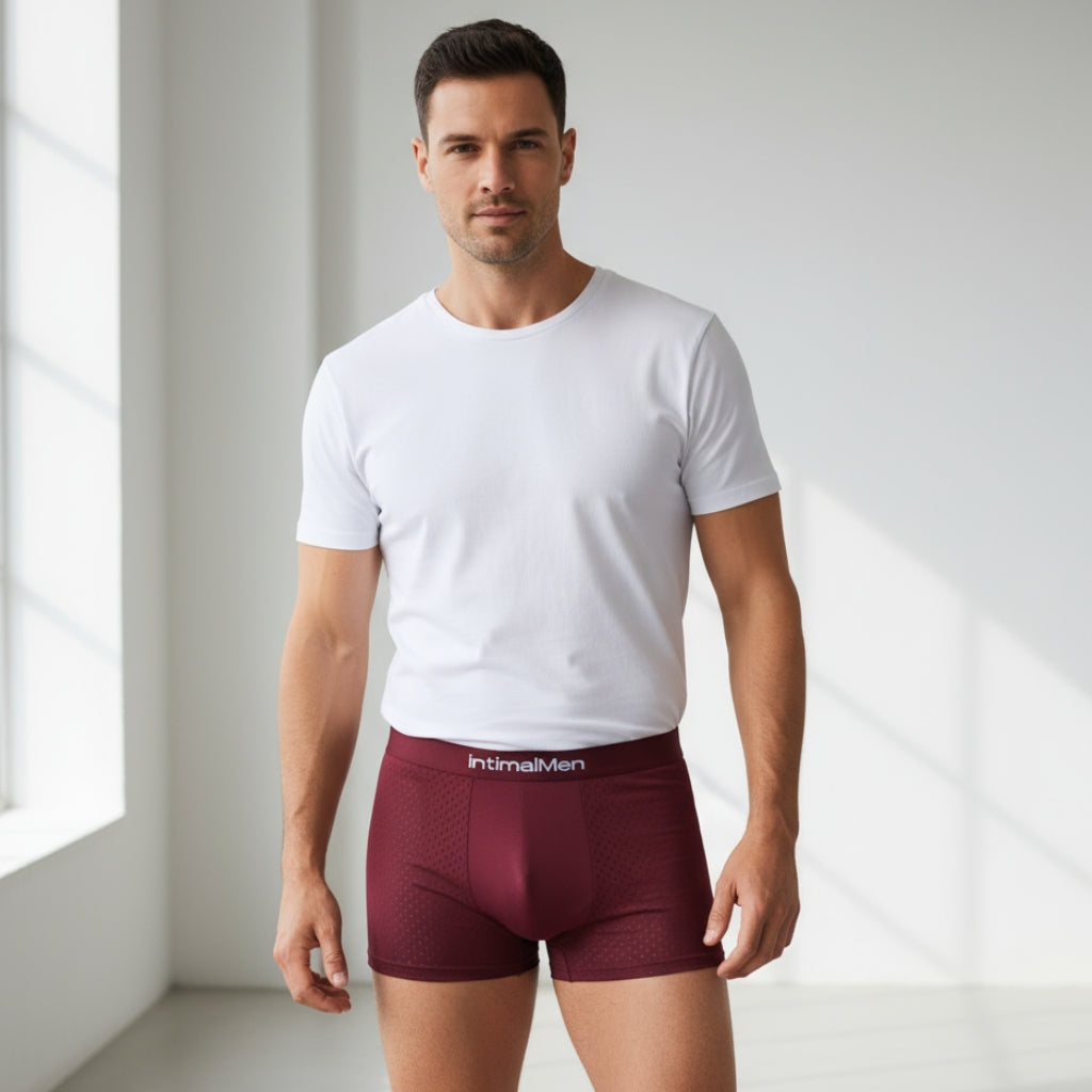 5ER-PACK BOXERSHORTS AUS BAMBUSFASER