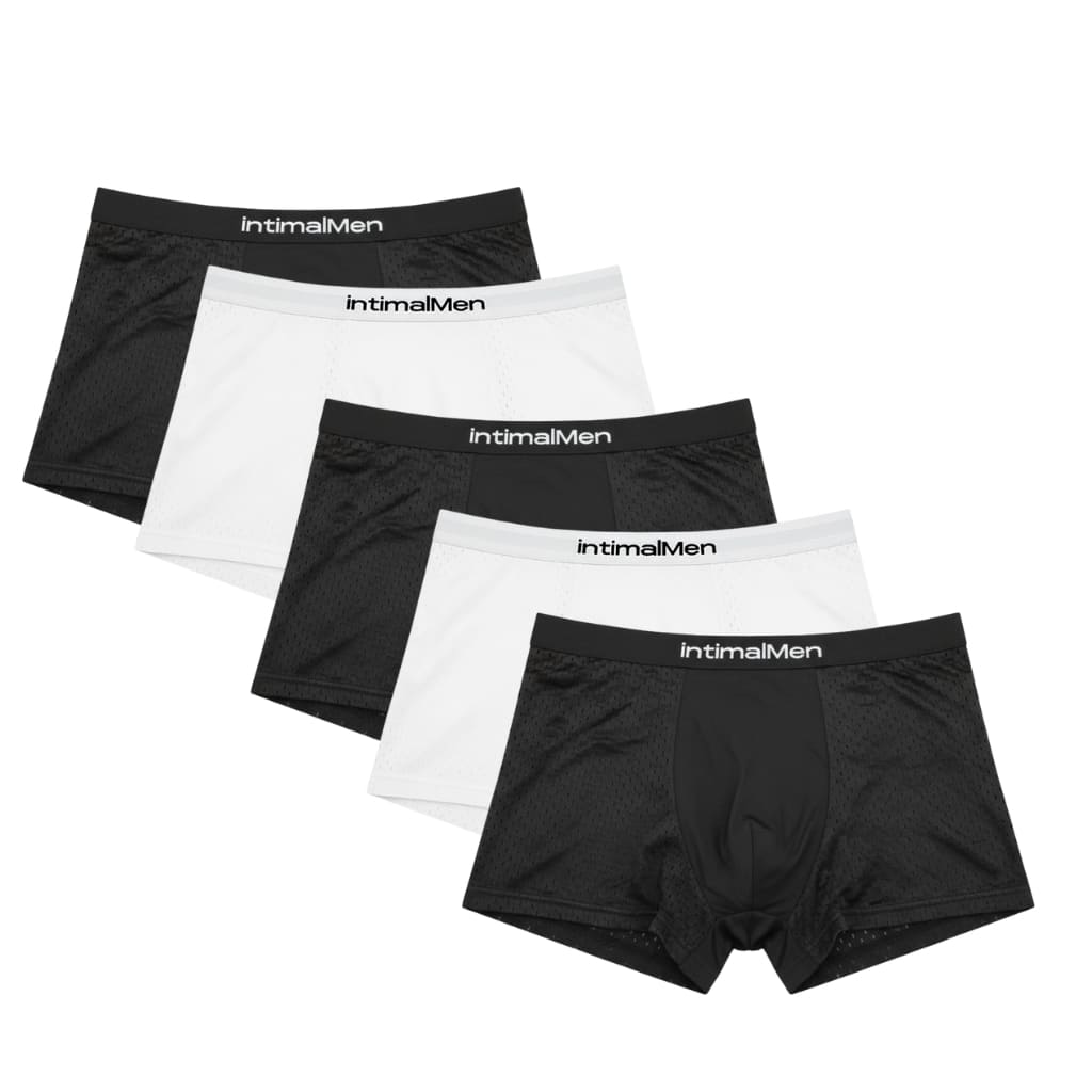 5ER-PACK BOXERSHORTS AUS BAMBUSFASER