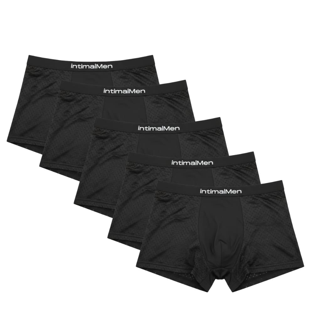5ER-PACK BOXERSHORTS AUS BAMBUSFASER